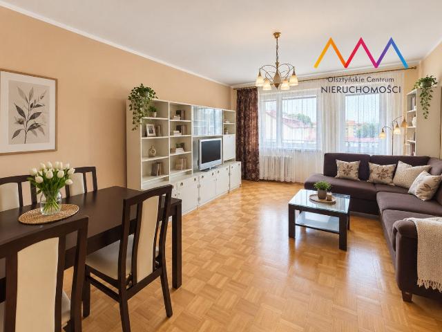 Mieszkanie na sprzedaż 3 pokoje Olsztyn Generałów, 73,30 m2, 4 piętro