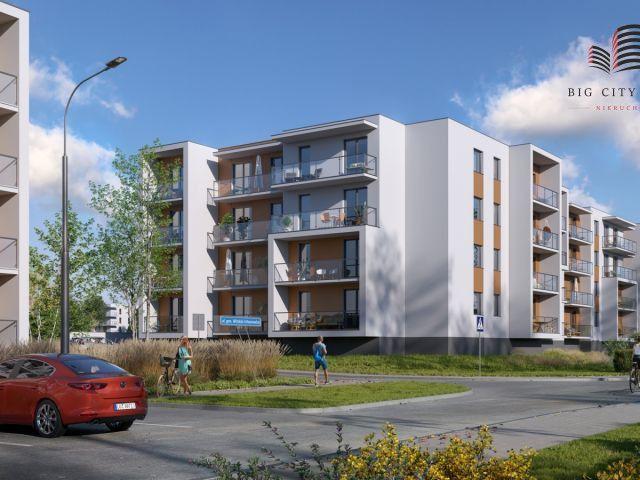 Mieszkanie na sprzedaż 3 pokoje Lublin Kośminek, 48,68 m2, 3 piętro