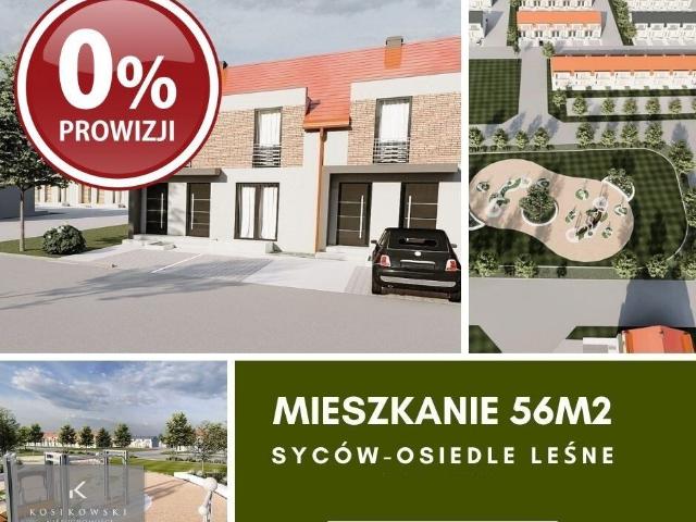 Mieszkanie na sprzedaż 3 pokoje Syców, 55 m2, 1 piętro