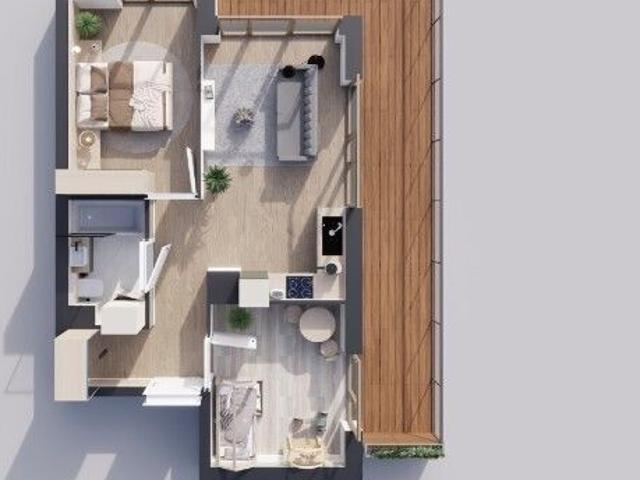 Mieszkanie na sprzedaż 3 pokoje Przemyśl, 47,42 m2, 1 piętro