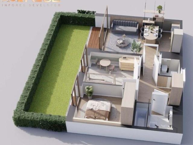 Mieszkanie na sprzedaż 3 pokoje Przemyśl, 55,64 m2, parter