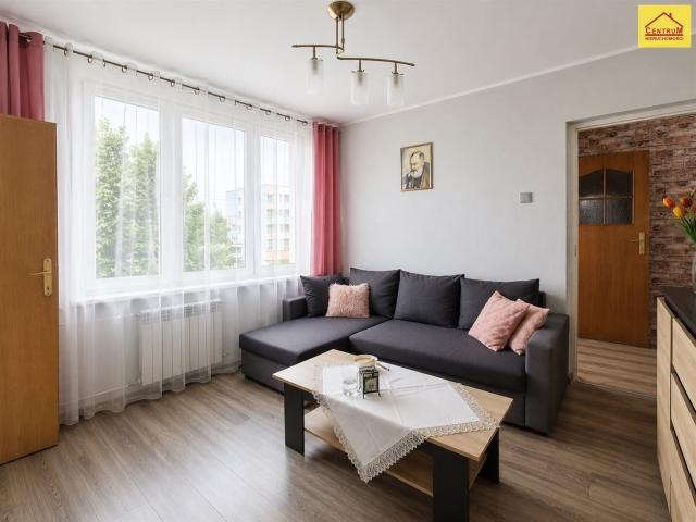 Mieszkanie na sprzedaż 3 pokoje Wodzisław Śląski, 46,40 m2, 1 piętro