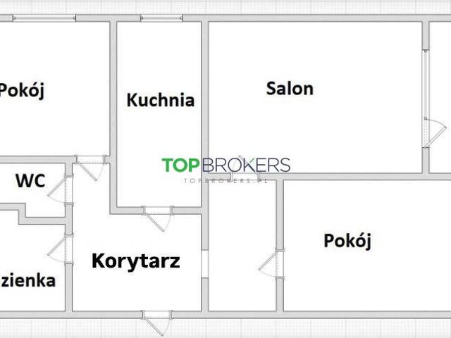 Mieszkanie na sprzedaż 3 pokoje Warszawa Praga Południe, 56,80 m2, 13 piętro