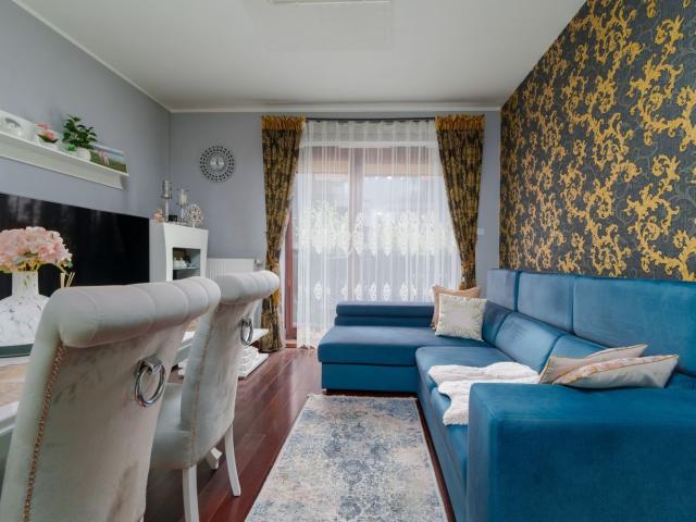 Mieszkanie na sprzedaż 3 pokoje Warszawa Wilanów, 59,50 m2, parter