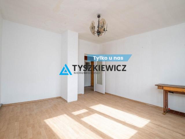 Mieszkanie na sprzedaż 3 pokoje tczewski, 56,40 m2, 1 piętro