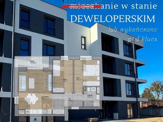 Mieszkanie na sprzedaż 3 pokoje Trzcianka, 57,25 m2, 3 piętro