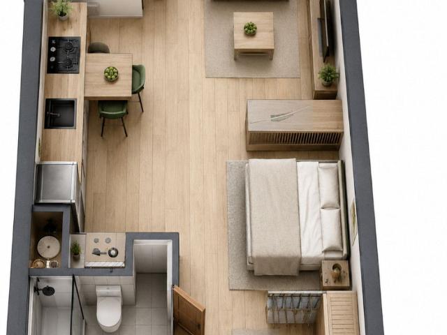 Mieszkanie na sprzedaż 1 pokój Gdańsk Śródmieście, 31 m2, 1 piętro