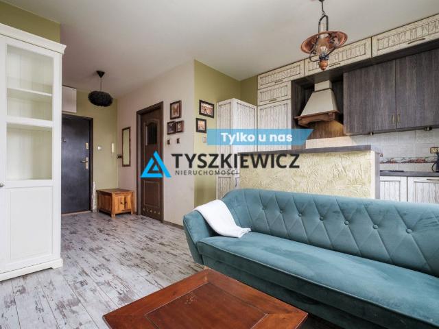 Mieszkanie na sprzedaż 1 pokój Gdańsk Ujeścisko Łostowice, 35,70 m2, 4 piętro