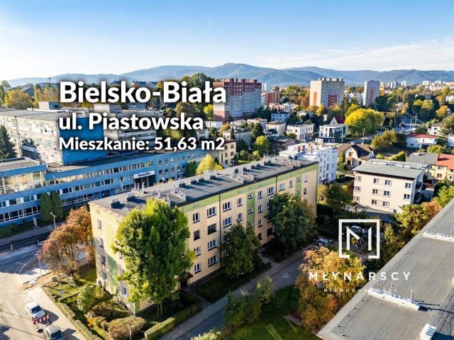 Mieszkanie na sprzedaż 2 pokoje Bielsko Biała, 51,63 m2, 1 piętro