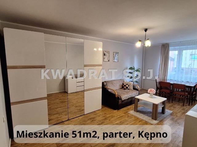 Mieszkanie na sprzedaż 2 pokoje Kępno, 51,13 m2, parter