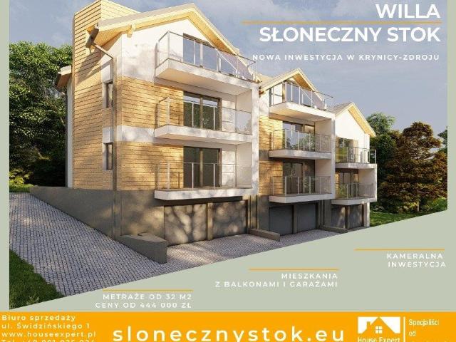 Mieszkanie na sprzedaż 2 pokoje Krynica Zdrój, 70,44 m2, 1 piętro