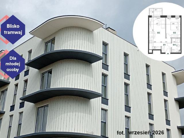 Mieszkanie na sprzedaż 2 pokoje Kraków Podgórze, 40,80 m2, 3 piętro