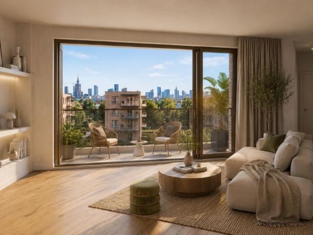 Mieszkanie na sprzedaż 2 pokoje Warszawa Mokotów, 43,95 m2, 1 piętro