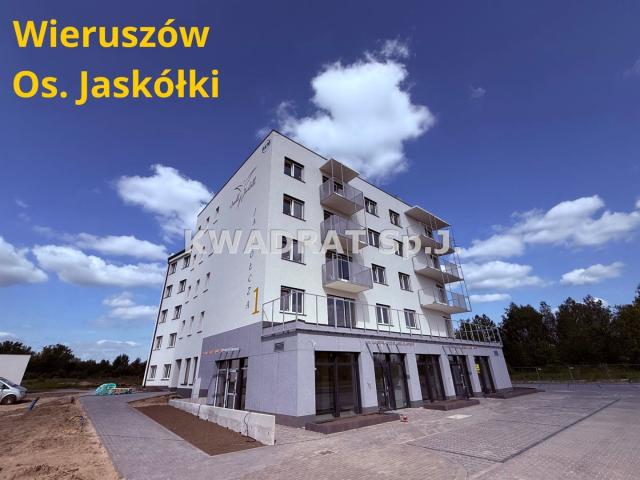 Mieszkanie na sprzedaż 2 pokoje Wieruszów, 48,55 m2, 1 piętro