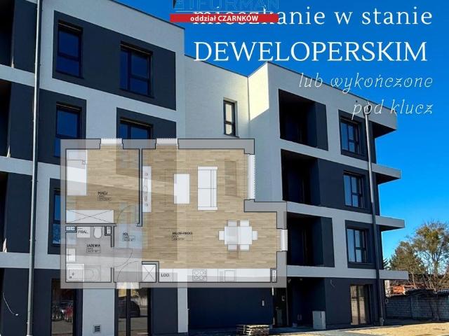 Mieszkanie na sprzedaż 2 pokoje Trzcianka, 50,41 m2, parter