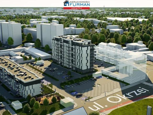 Mieszkanie na sprzedaż 4 pokoje Piła, 72,76 m2, 1 piętro
