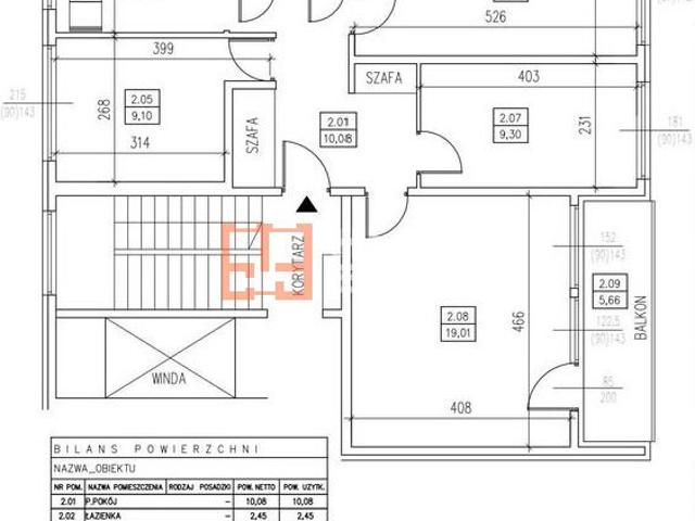 Mieszkanie na sprzedaż 4 pokoje Wrocław Fabryczna, 72 m2, 2 piętro
