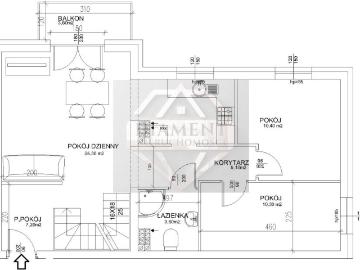 Mieszkanie na sprzedaż 5 pokoi Lubin, 99,40 m2, 2 piętro