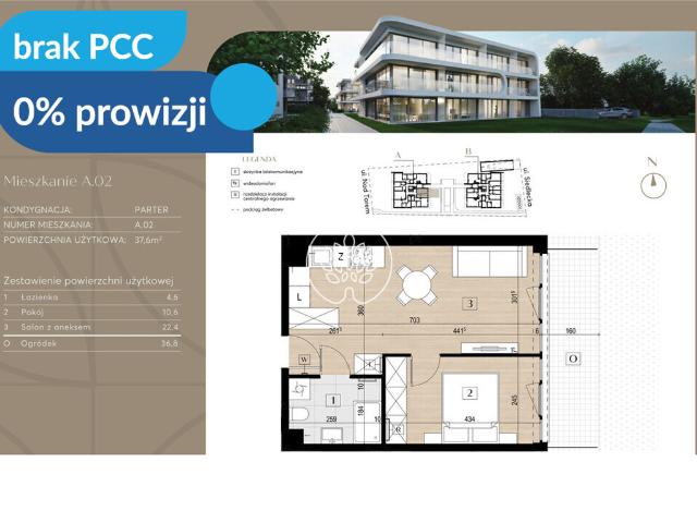 Mieszkanie na sprzedaż, Bydgoszcz, Czyżkówko, Siedlecka