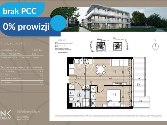 Mieszkanie na sprzedaż, Bydgoszcz, Czyżkówko, Siedlecka
