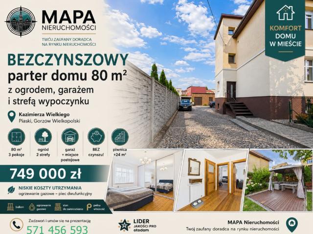 Mieszkanie na sprzedaż, Gorzów Wielkopolski, Piaski, Kazimierza Wielkiego