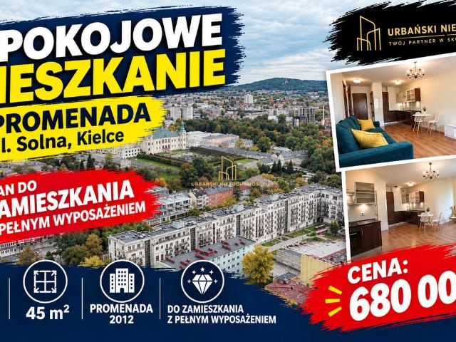 Mieszkanie na sprzedaż, Kielce, Centrum, Solna