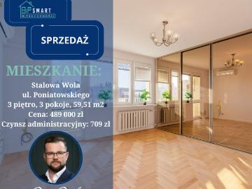 Mieszkanie na sprzedaż, J. Poniatowskiego