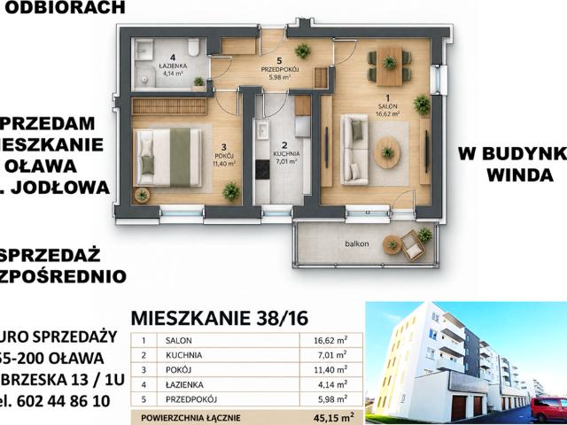 Mieszkanie na sprzedaż, Jodłowa