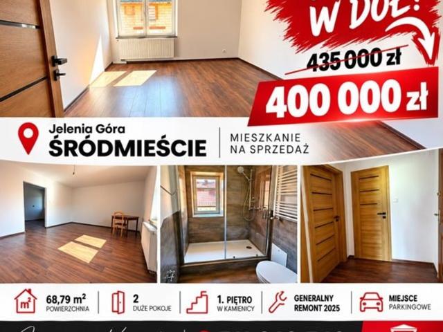 Mieszkanie na sprzedaż, Jelenia Góra, Orkana