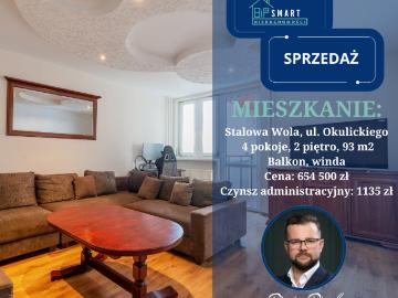 Mieszkanie na sprzedaż, Okulickiego