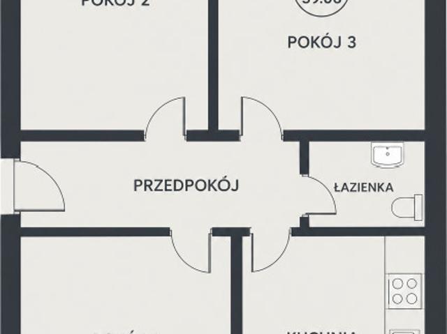 Mieszkanie na sprzedaż, Sosnowiec, Śródmieście, Akacjowa
