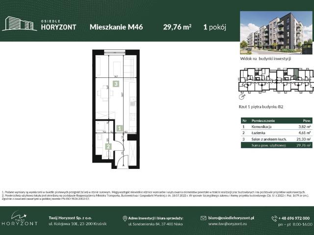 Mieszkanie na sprzedaż, Sandomierska