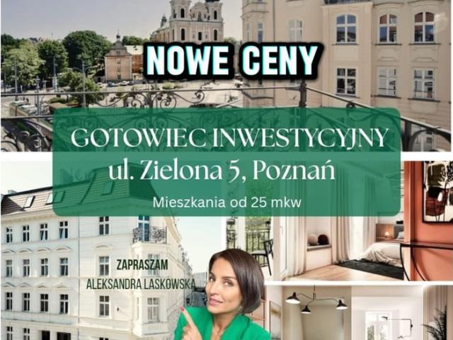 Mieszkanie na sprzedaż, Poznań, Zielona