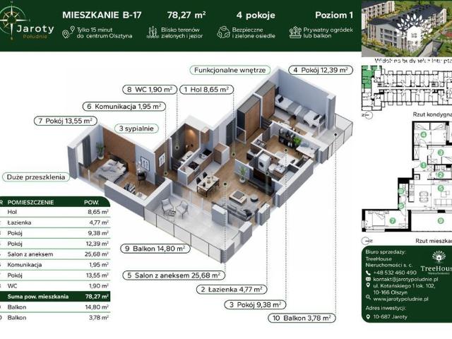 Mieszkanie na sprzedaż, Podłużna