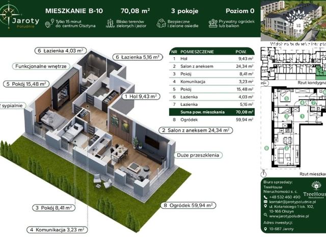 Mieszkanie na sprzedaż, Podłużna
