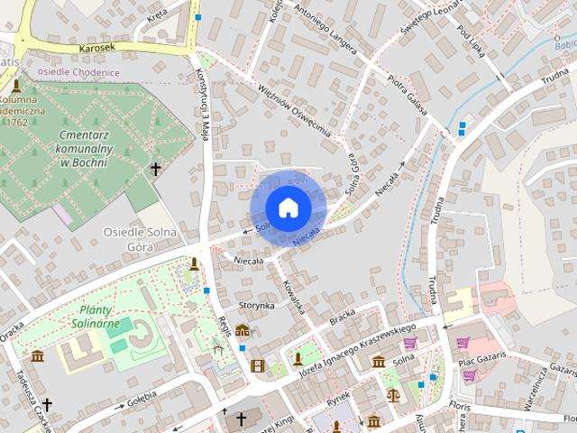 Mieszkanie na wynajem 3 pokoje 48m2 ul. Solna