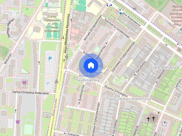 Mieszkanie na wynajem 37 m2  Stare Bielany  osobna kuchnia
