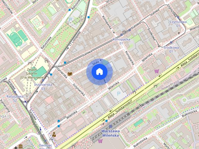 Mieszkanie na wynajem 45,91 m2, ul. Kotsisa 2, os. Praga Północ, Livig’n Praga, Warszawa – mieszkanie nowe dostępne od 1.11.2026