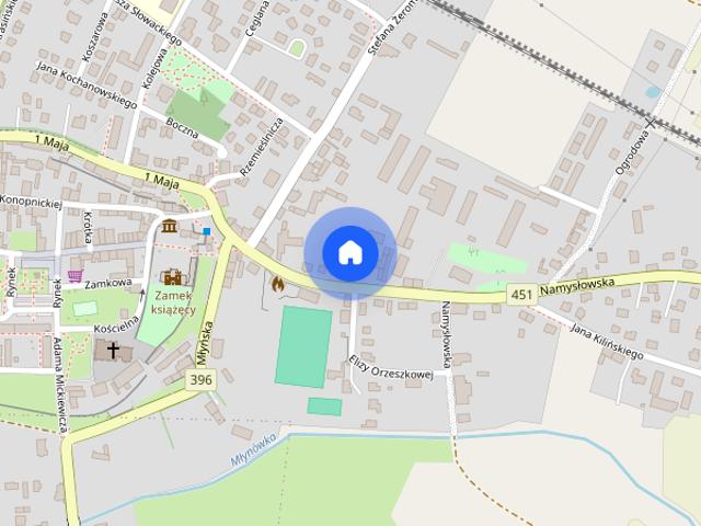 Mieszkanie na wynajem 72,3 m2 ul. Zielona, Bierutów