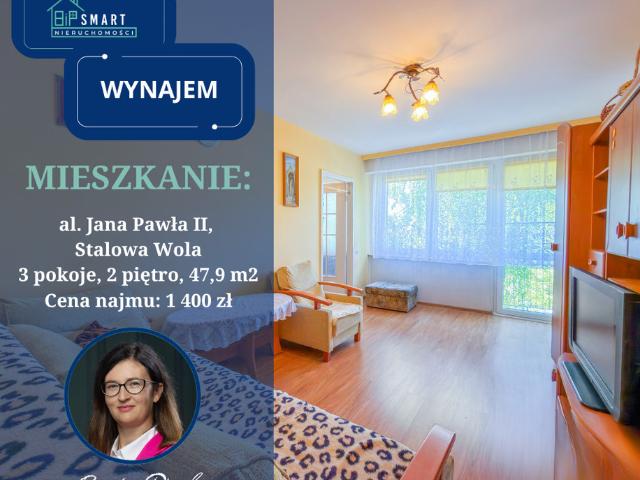 Mieszkanie na wynajem, Aleja Jana Pawła II
