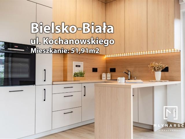 Mieszkanie na wynajem Bielsko Biała, Centrum, Jana Kochanowskiego 52.00 m in