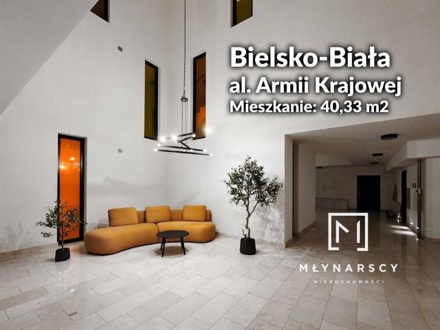 Mieszkanie na wynajem Bielsko Biała, Kamienica, Aleja Armii Krajowej 40.33 m