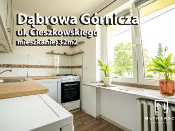 Mieszkanie na wynajem Dąbrowa Górnicza, Gołonóg 32.00 m in