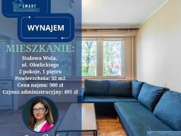 Mieszkanie na wynajem, Okulickiego