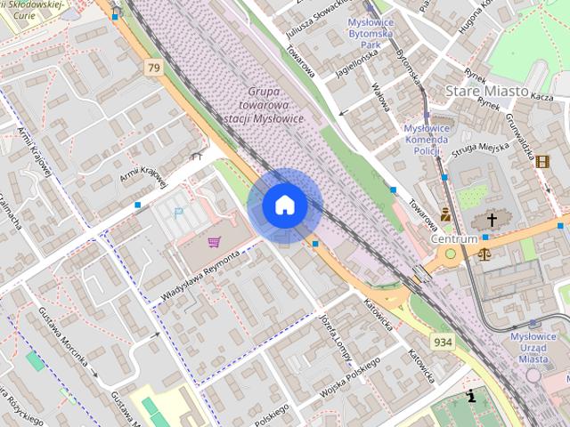 Mieszkanie na wynajem, Mysłowice, 1 pokój