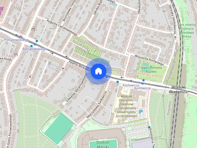 mieszkanie na wynajem Szczecin, Pogodno, ul. Adama Mickiewicza