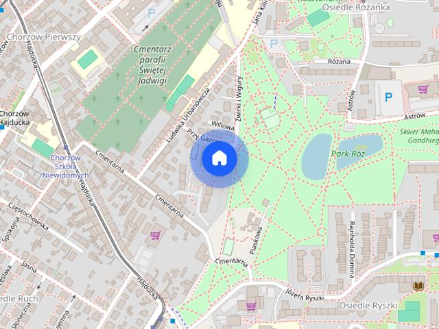 Mieszkanie na wynajem w Centrum przy Parku Róż w cenie internet i TV