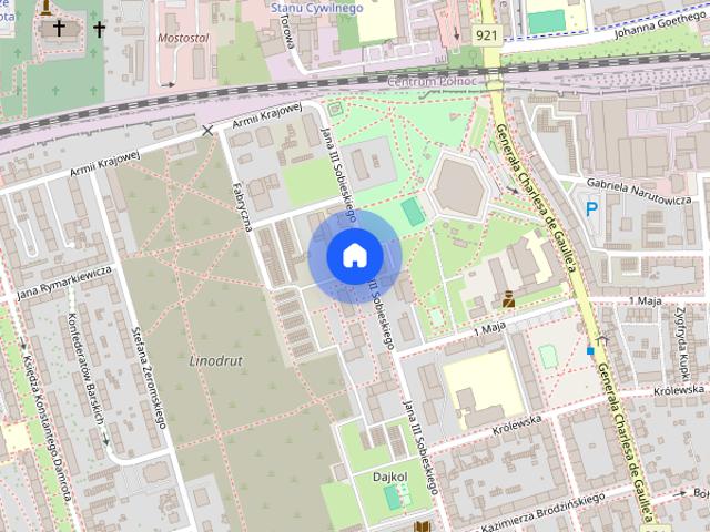 Mieszkanie na wynajem w Centrum Zabrza ze strychem