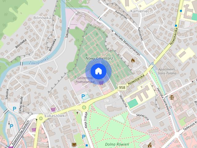 Mieszkanie na wynajem Zakopane, ścisłe centrum