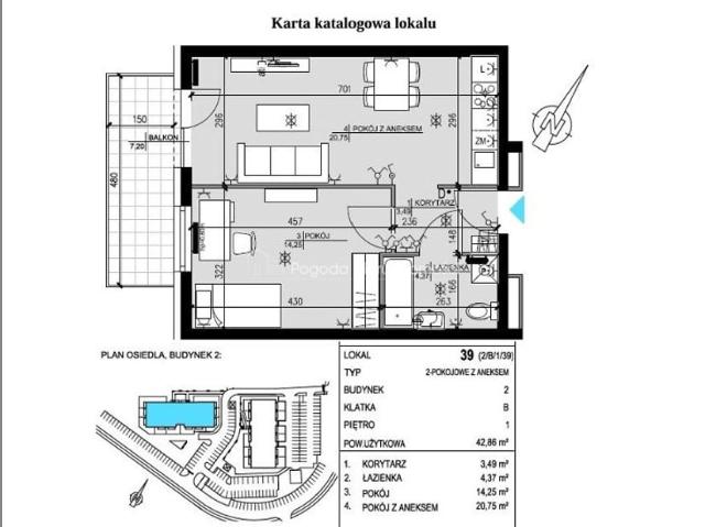 Mieszkanie na wynajem, Zielona Góra, Osiedle Śląskie
